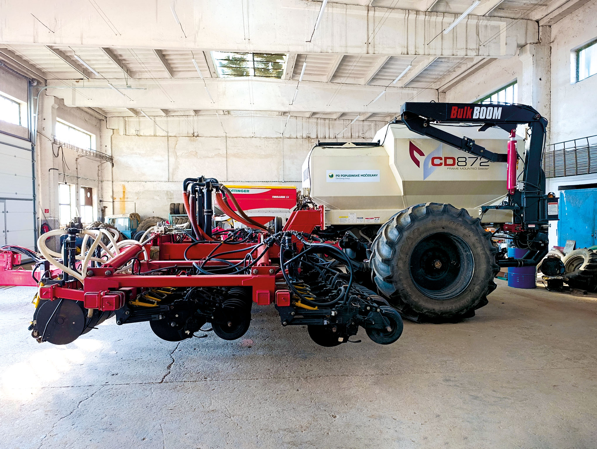 PD Popudinské Močidľany is transitioning to the efficient No-Till farming method